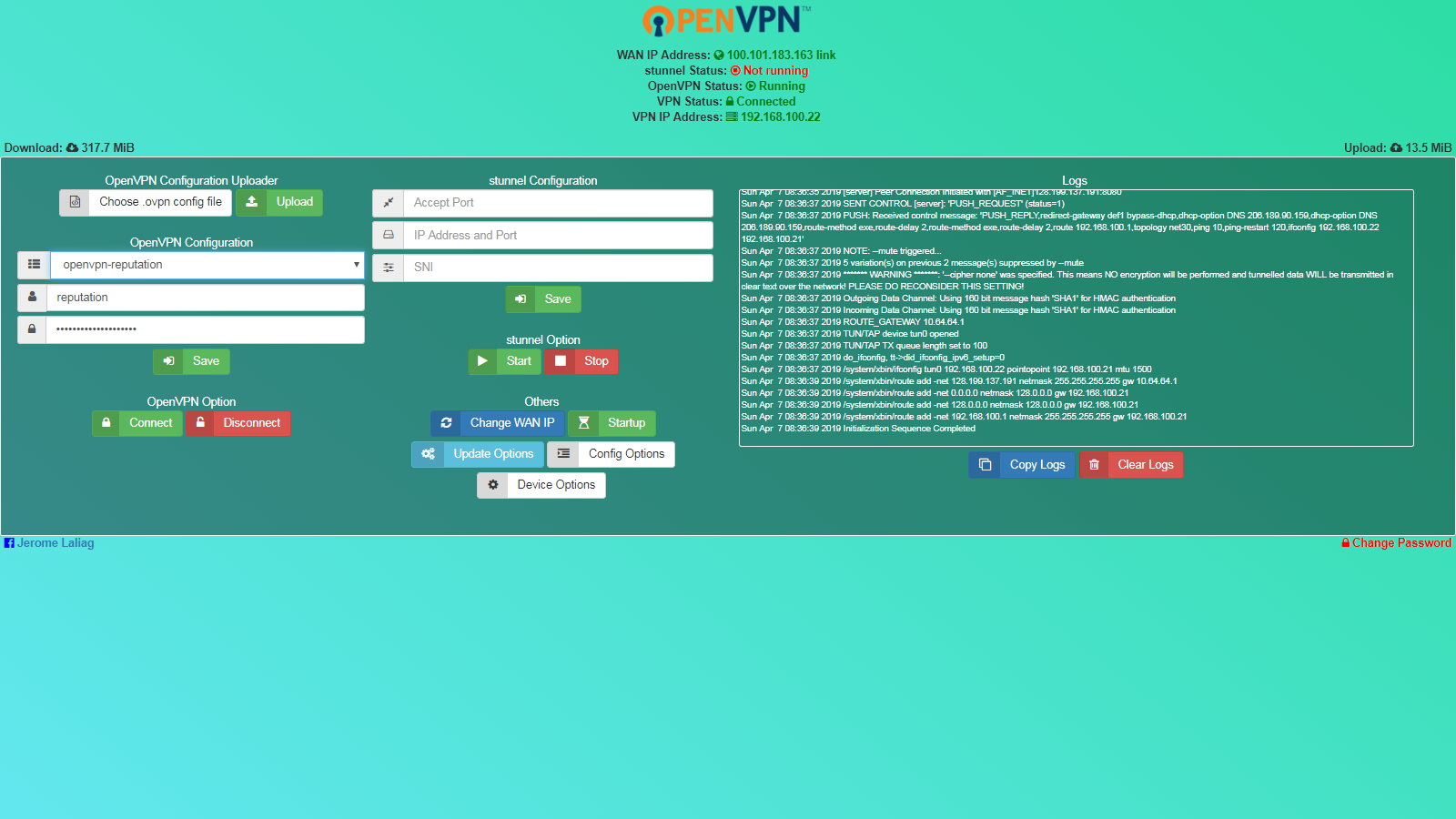stunnel openvpn stunnel openvpn