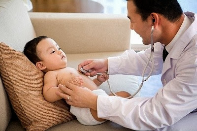 you ought to take the kid to the doctor shortly examination and treatment