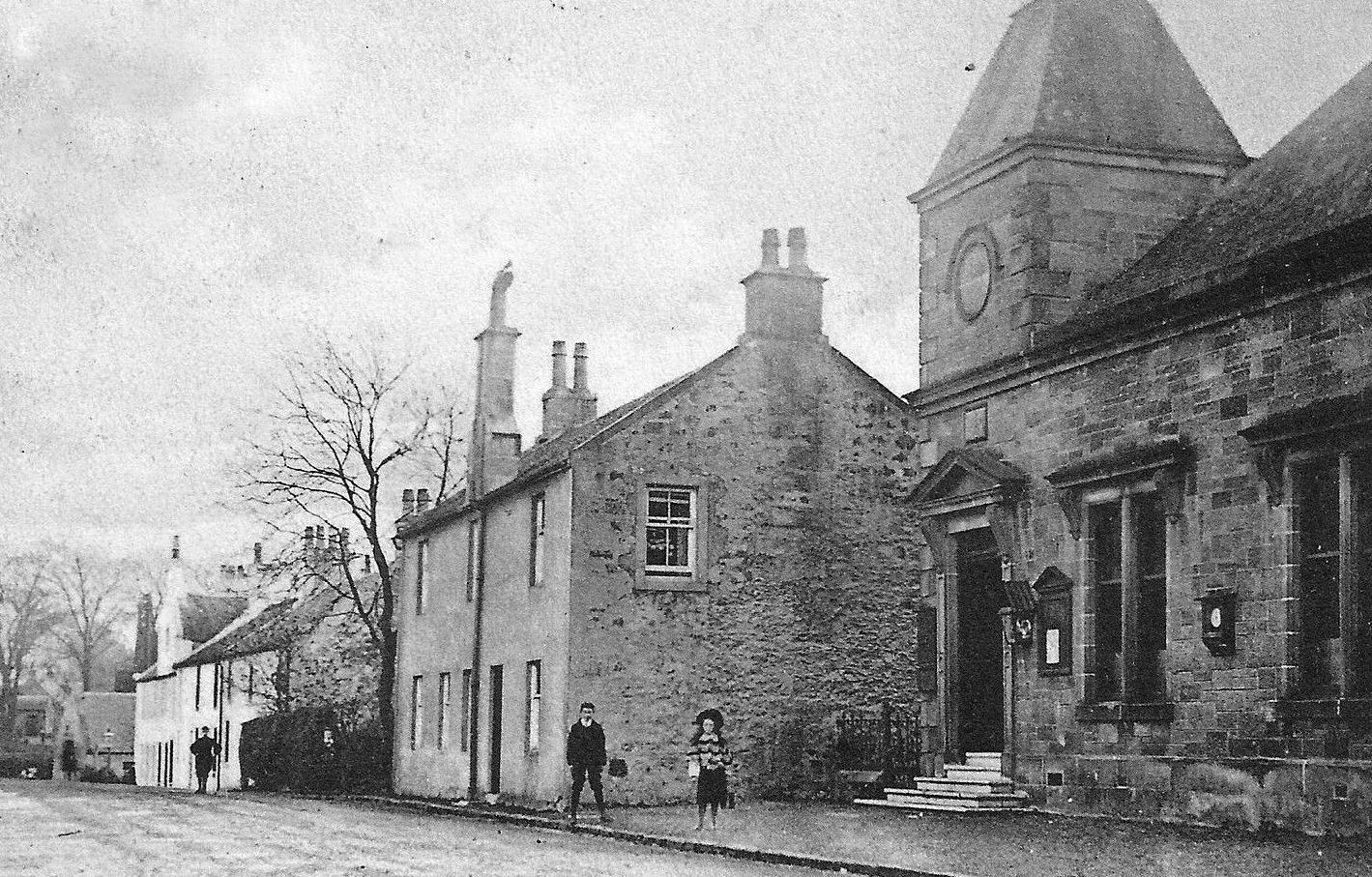 Tour Scotland Photographs Old Photograph Castlemilk Hall Carmunnock
