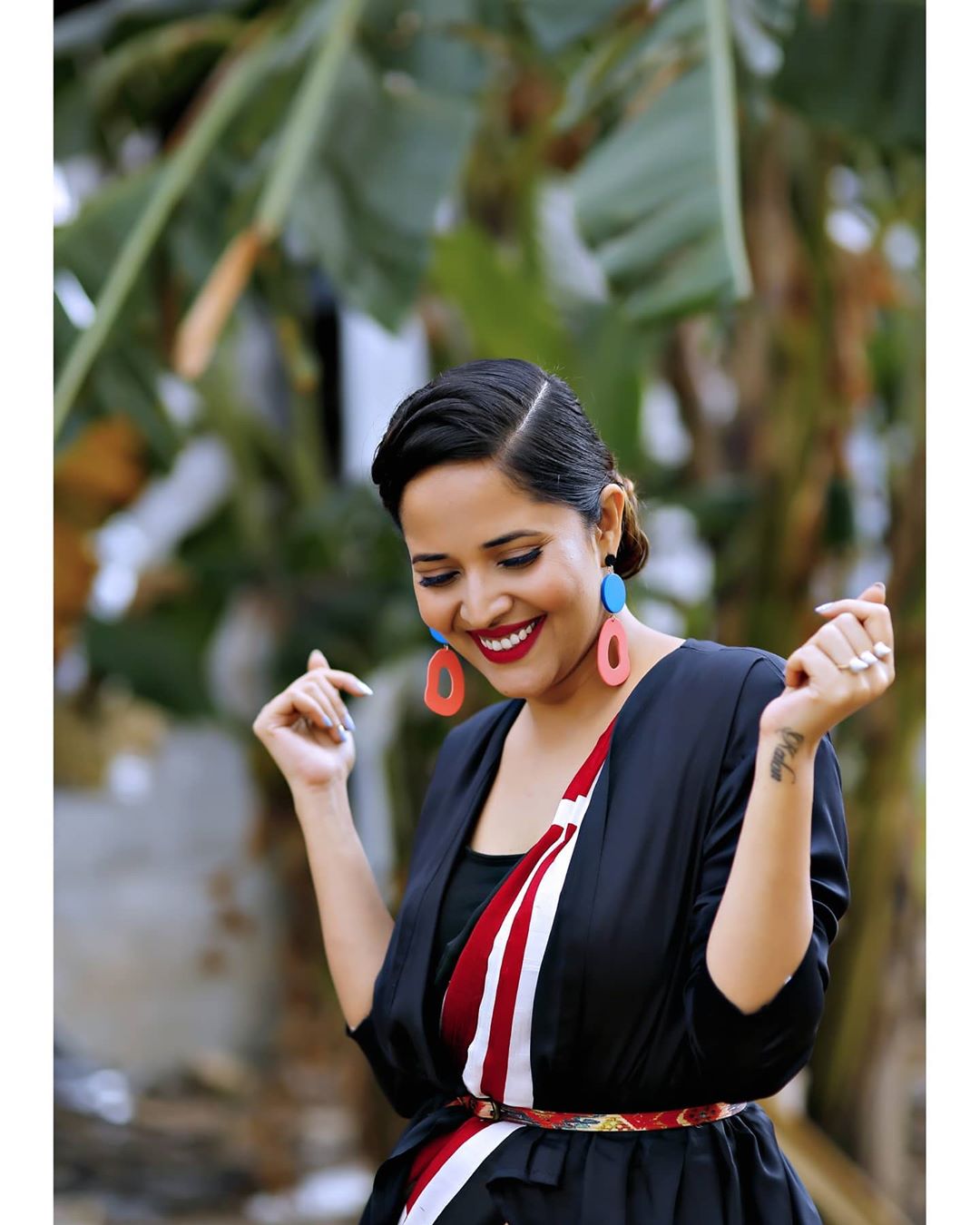 Anchor Anasuya Bharadwaj New Saree Photoshoot Anchor Anasuya Bharadwaj New Saree Photoshoot
