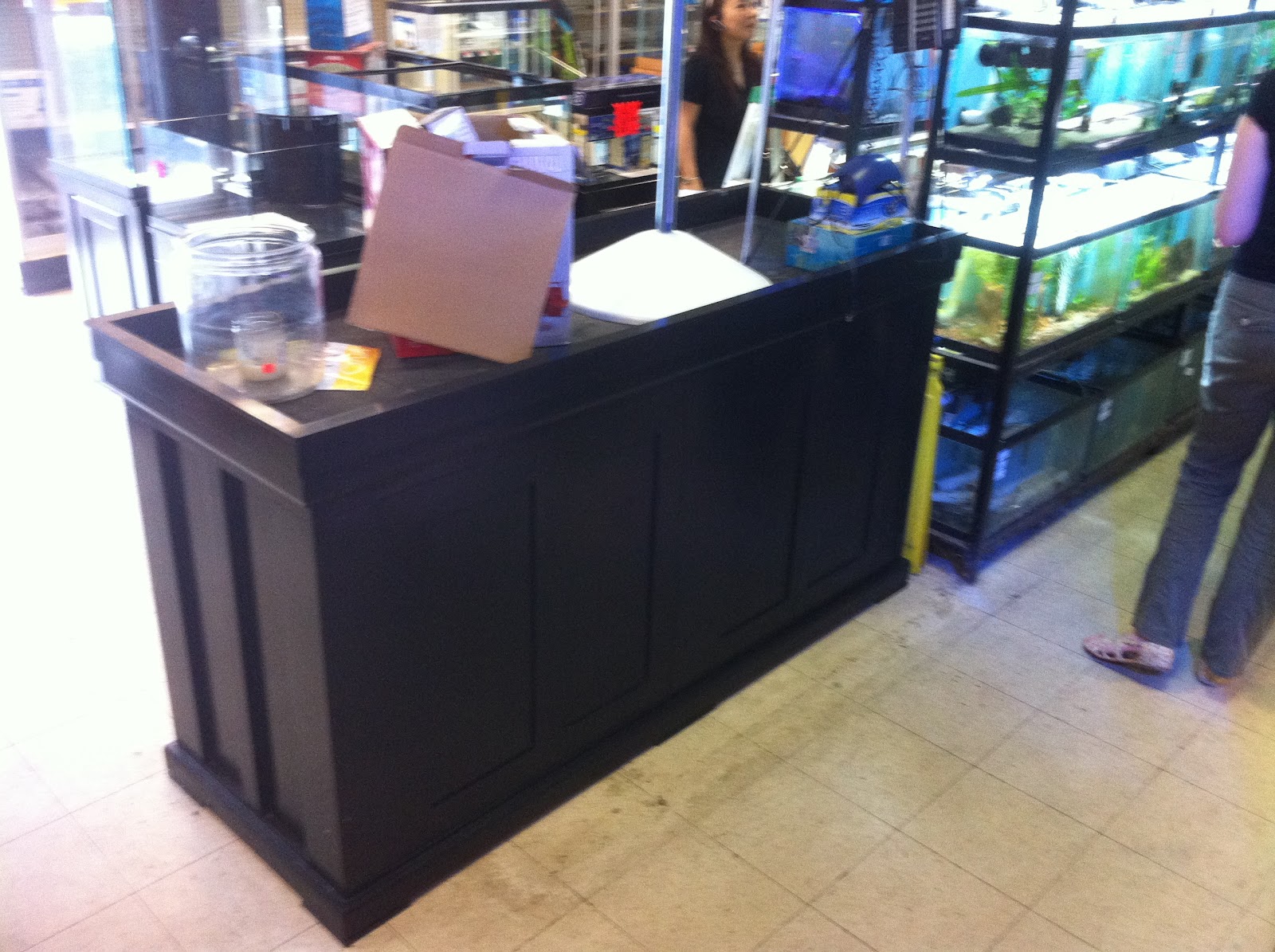 IDVW Design Skipton's 180 gallon aquarium