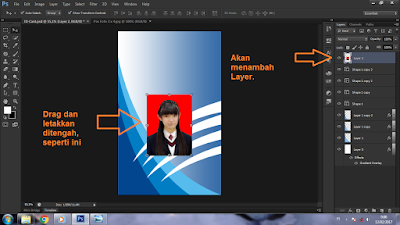 Cara Membuat ID Card di Photoshop CS6 Cara Membuat ID Card di Photoshop CS6