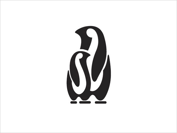 Negative Space Logo Design - 18 Contoh Desain Logo Negative Space - 18