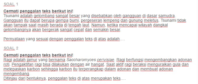 Contoh Soal Karakteristik teks eksplanasi - Jegeristik