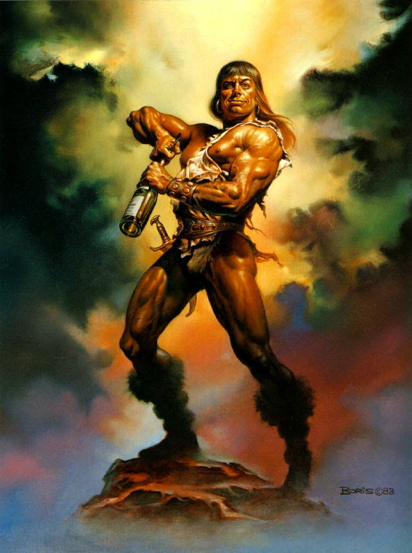 Saca-Rolas - Obras de Boris Vallejo ~ O rei no campo da fantasia