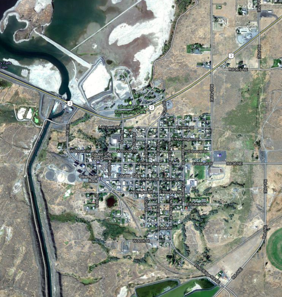 Cousin Sam BUSINESS DISTRICT OF COULEE CITY