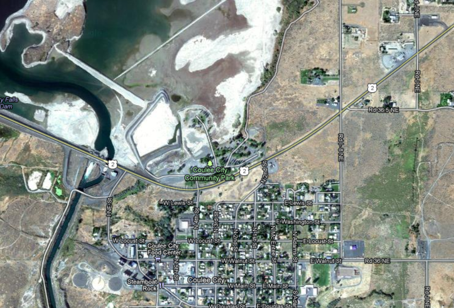 Cousin Sam BUSINESS DISTRICT OF COULEE CITY