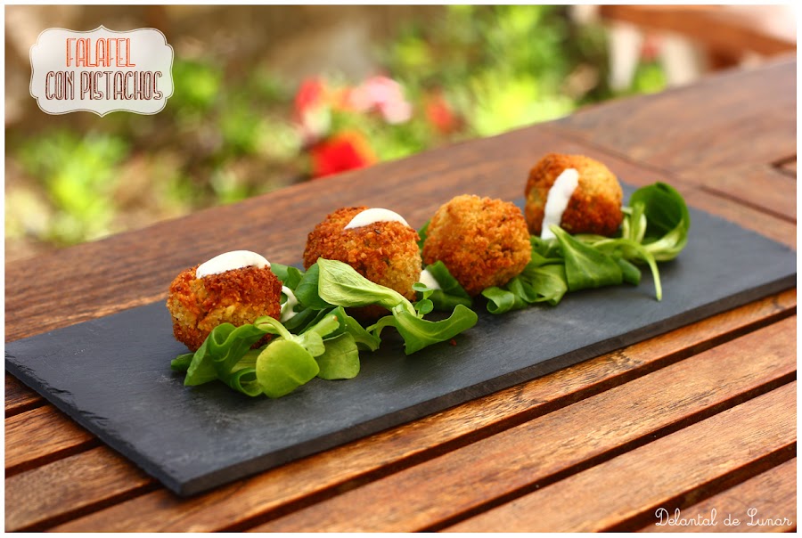 Foto: Receta de falafel con pistachos