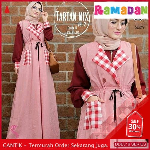 DDE016D117 Dress Maxi Pantai Deep Lebaran Vneck 2019 Cold BMGShop
