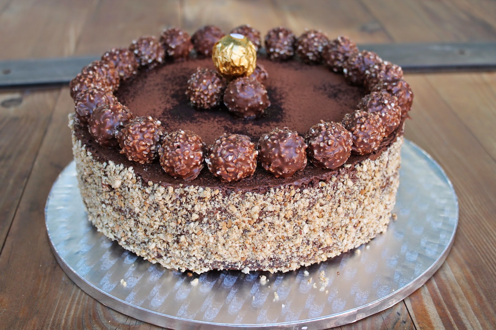DeLaVera ...: TARTA DE FERRERO ROCHER (SUPERCHOCOLATE!!!)
