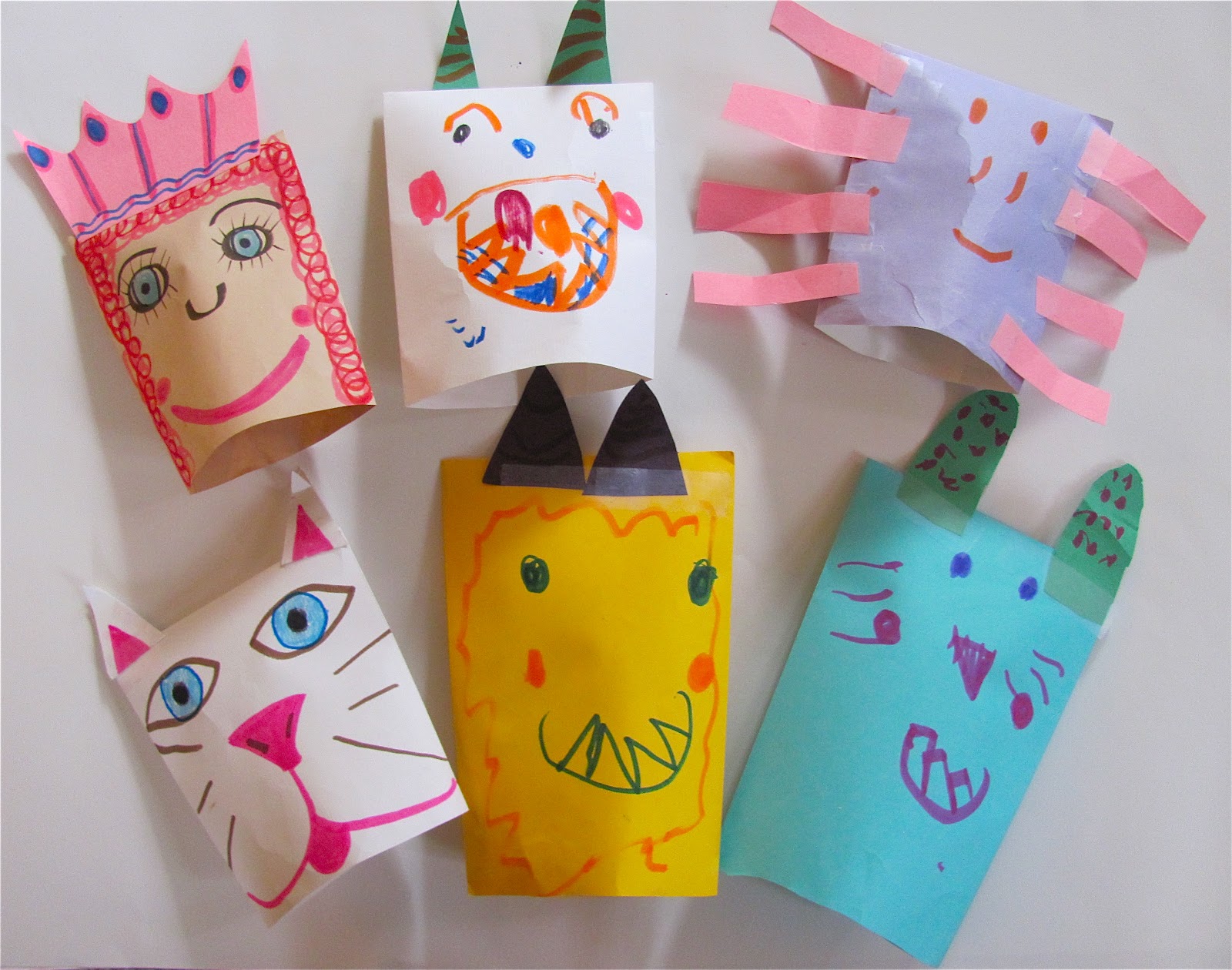 The Chocolate Muffin Tree Super Easy Envelope Puppets