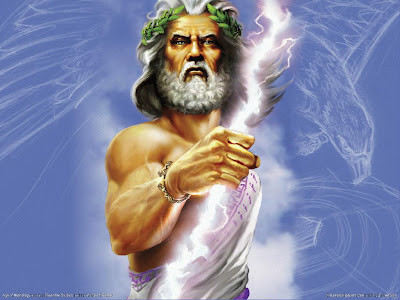 3D Zeus, starogrčki bog munje download besplatne slike pozadine za desktop