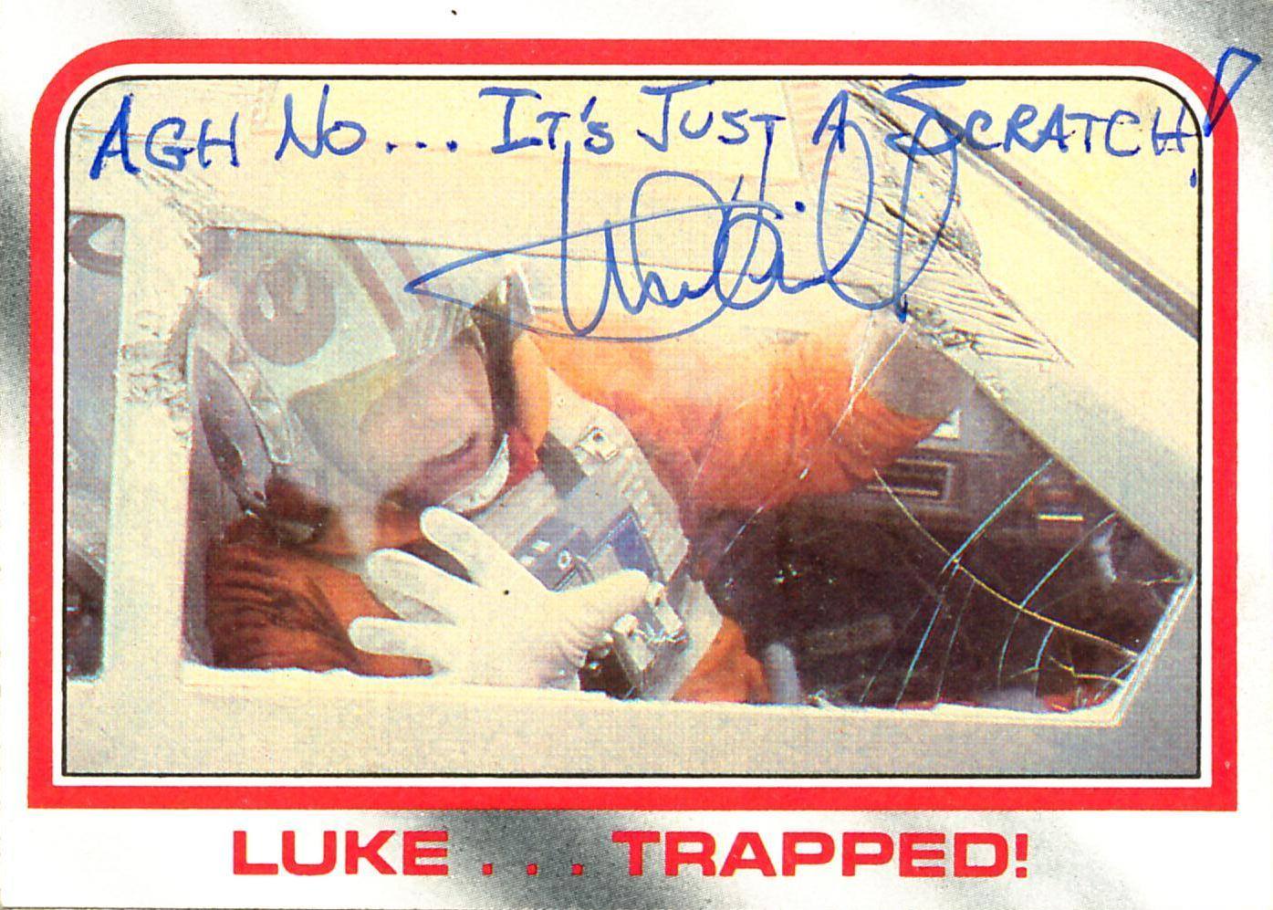 mark hamill trading cards