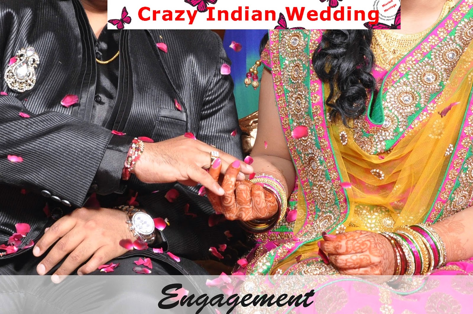 engagement indian wedding
