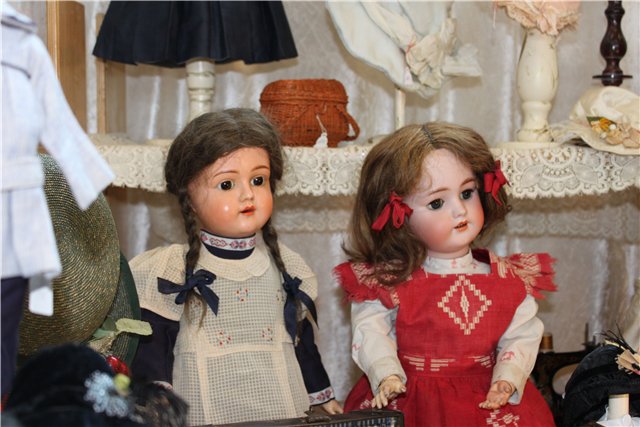 антикварные, куклы, выставка, 