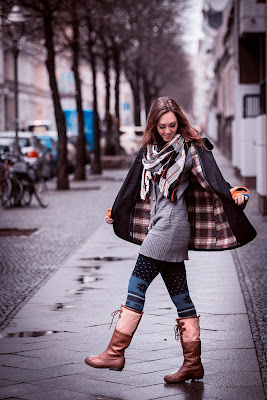 Como Vestir en Invierno con Vestidos Como Vestir en Invierno con Vestidos