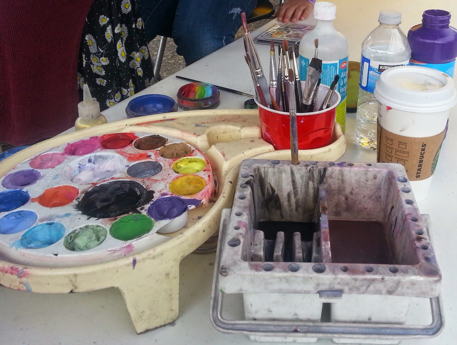 Life, Art, and Face Paint 8 Tips For A Clean & Tidy Setup