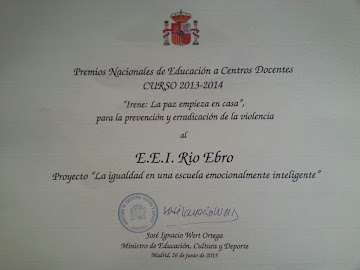 Premio Nacional de Educación a Centros Docentes. Curso 2013-2014.