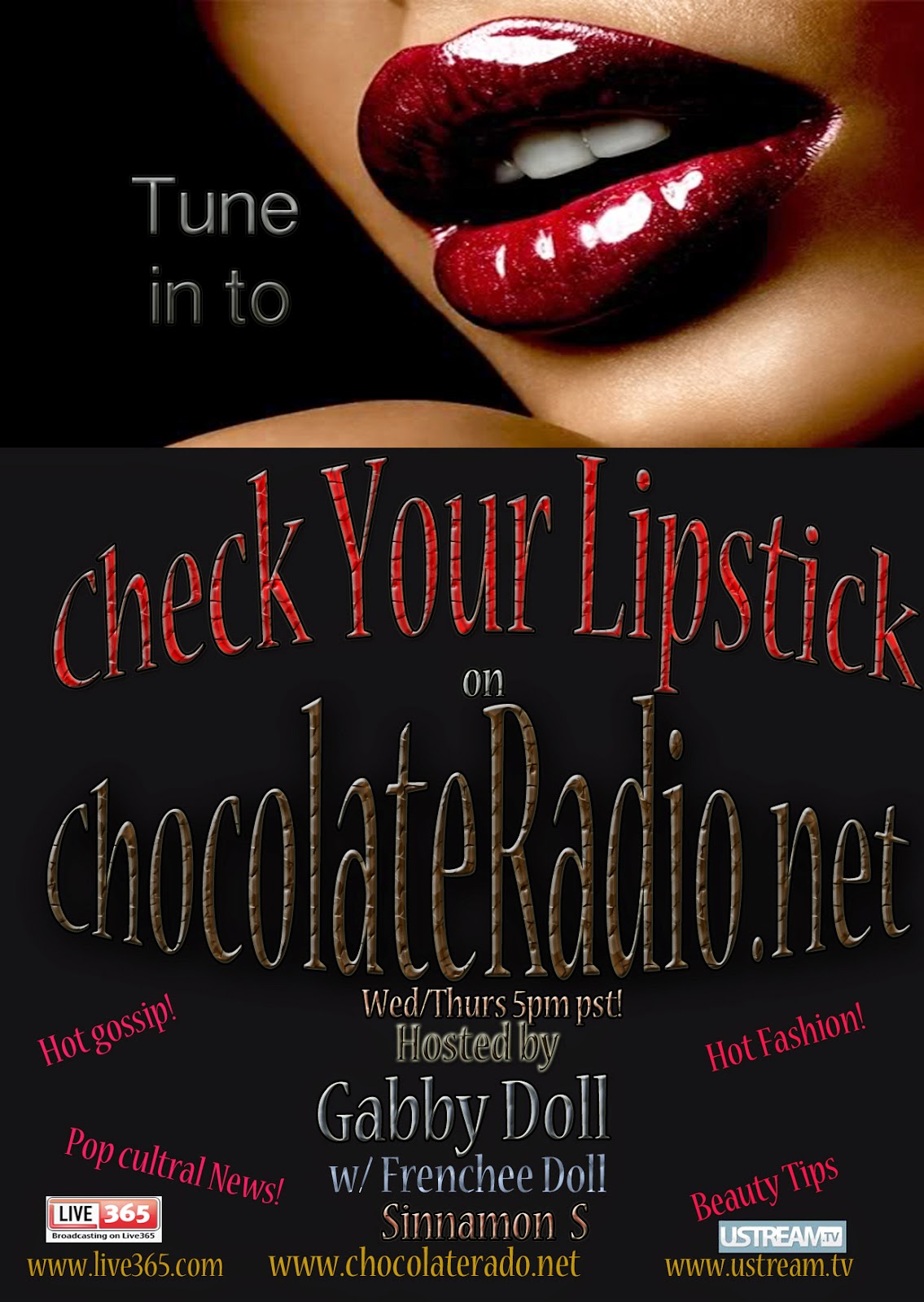 Chocolate Radio "Addictive Talk Radio For Your Ears"