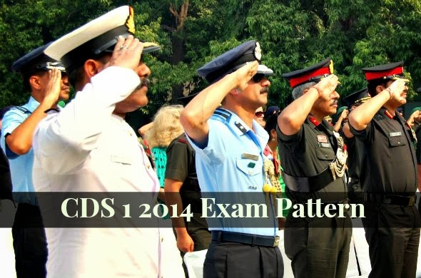CDS 1 2014 Exam Pattern