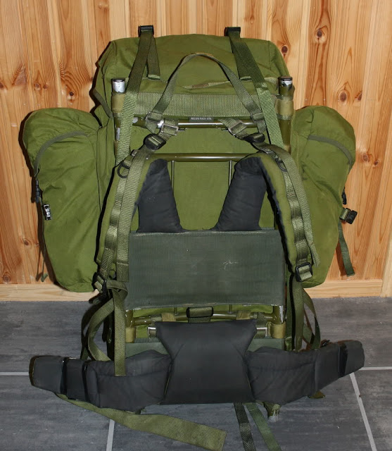 bingbabel Norwegian Army Norrona Recon Backpack 125 L