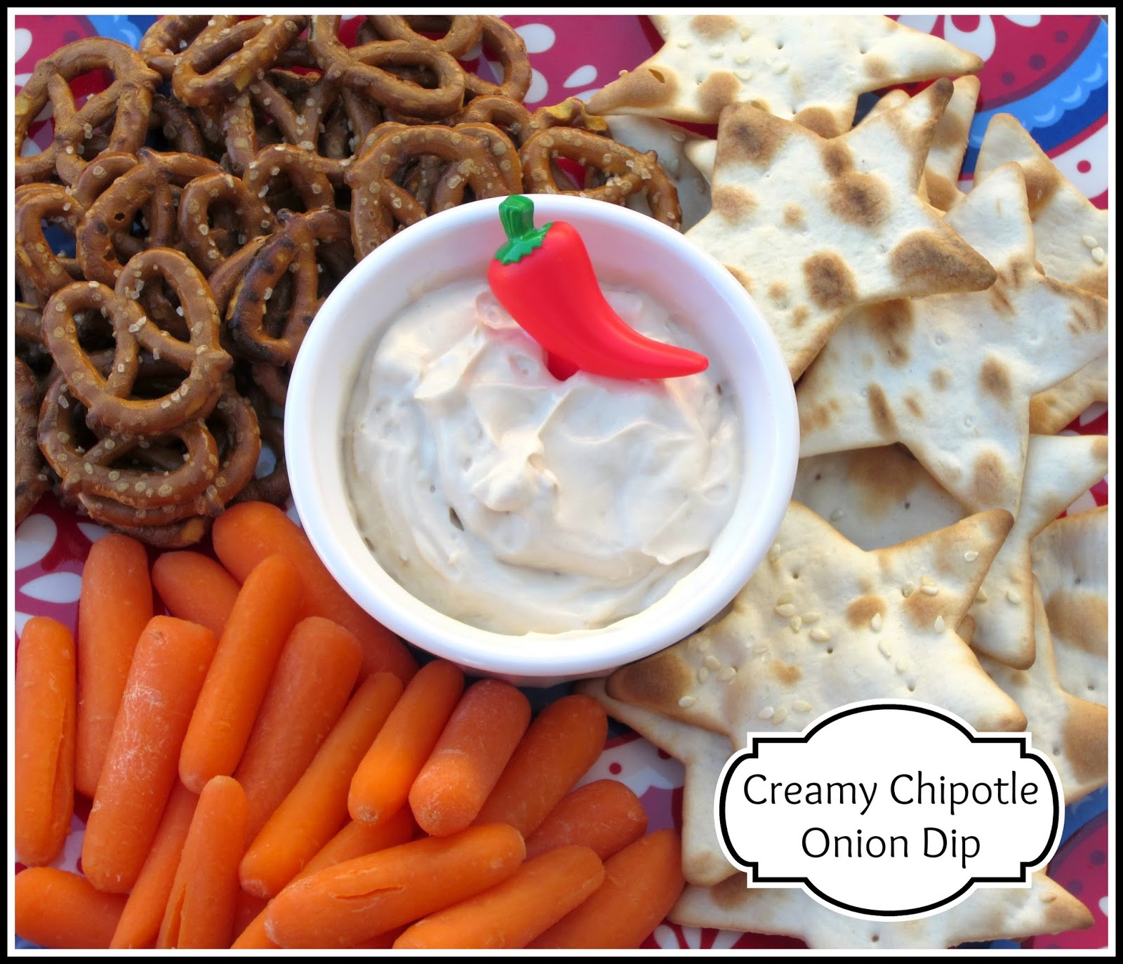 Creamy Chipotle Onion Dip #TabascoHellmanns {Recipe}
