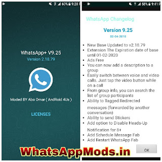 NOWhatsApp v9.25 WhatsAppMods.in