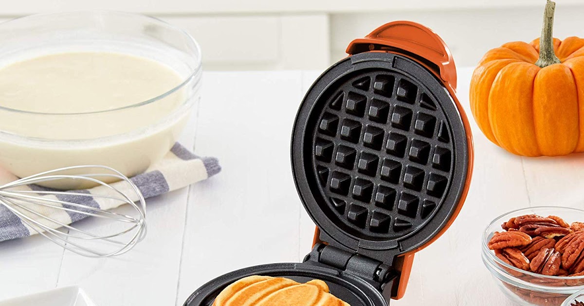 Dash Ice Cream Maker + Mini Waffle Maker ONLY $9 Each on Kohls.com  (Includes Pumpkin Design)