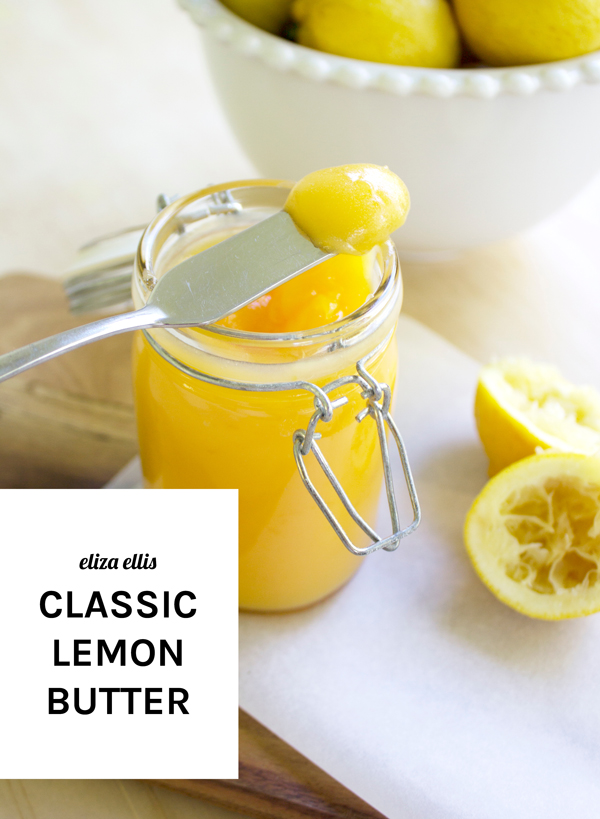 Classic Lemon Butter by Eliza Ellis