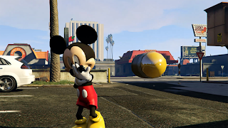 Skin Mickey Mouse para GTA V