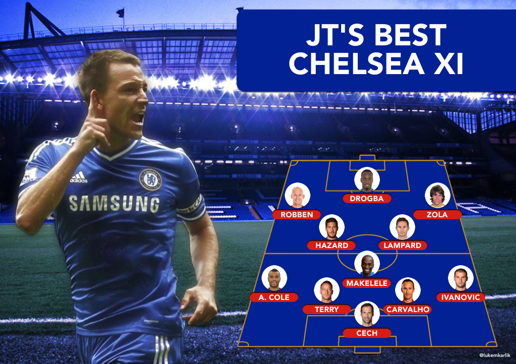 John Terry Picks His Best Ever Chelsea XI CHELSDAFT Fans Blog