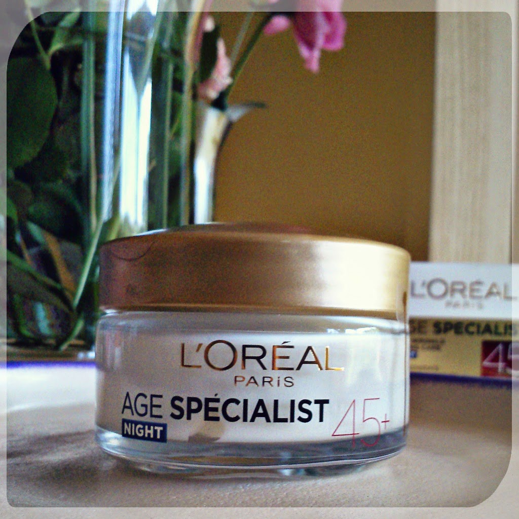 L'oreal Age Specialist Anti-Wrinkle 45+ noćna krema - Joanne's view of life