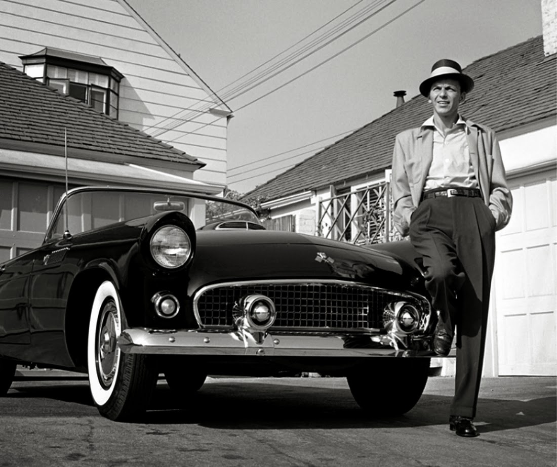 Clasp Garage: Rockstars' Garage: Frank Sinatra's Ford Thunderbird 1955