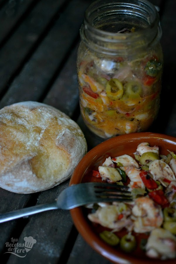 receta de salpicón de langostinos y rejos tererecetas 02