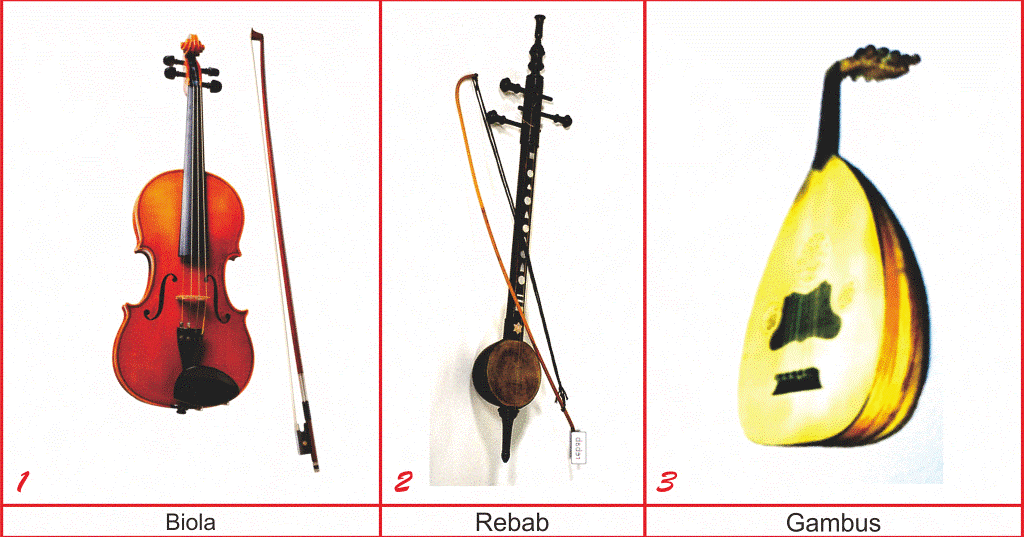 Rebab adalah alat musik yang dimainkan dengan cara