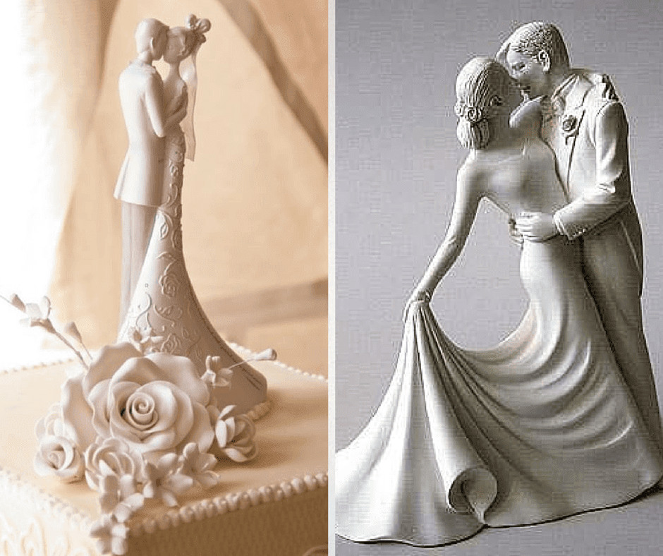 интересни фигурки за сватбена торта
