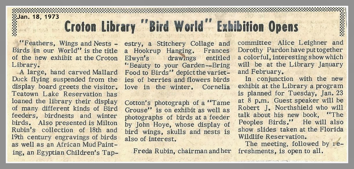 EverythingCroton A VERY VINTAGE CROTON LIBRARY, COURTESY OF THE