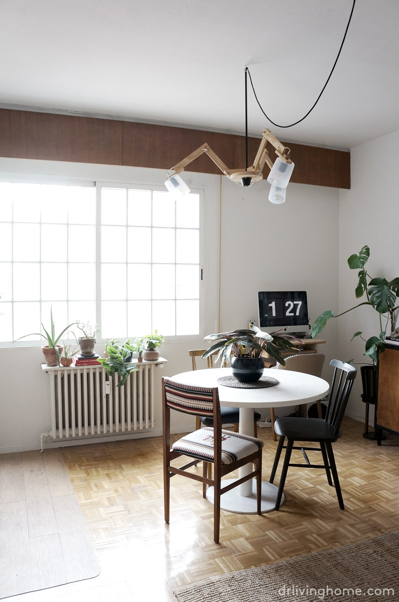 Diy modern ceiling light