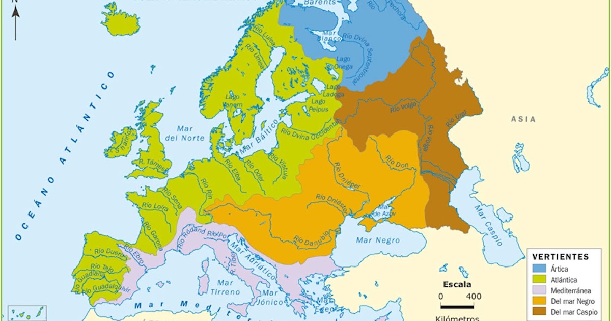 Blog de Sociales del Colegio École Tema 3. Los ríos de Europa