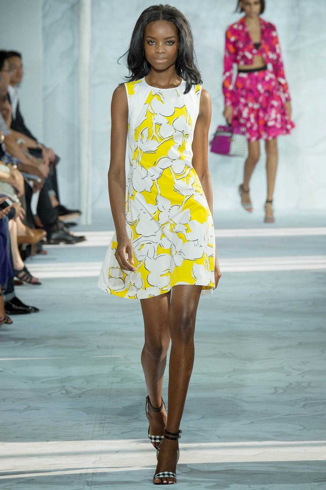 Heart of Gold + Glitter: Diane von Furstenberg Spring 2015