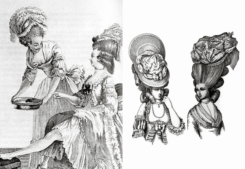 Historia del Peinado.: Rococó