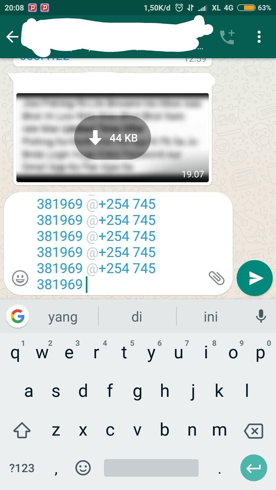 Cara membuat virtex atau virus wa 100work Artikel Baru