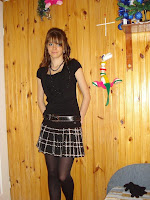 fashion tights skirt dress heels : Plaid skirt-sexy plaid skirt outfit