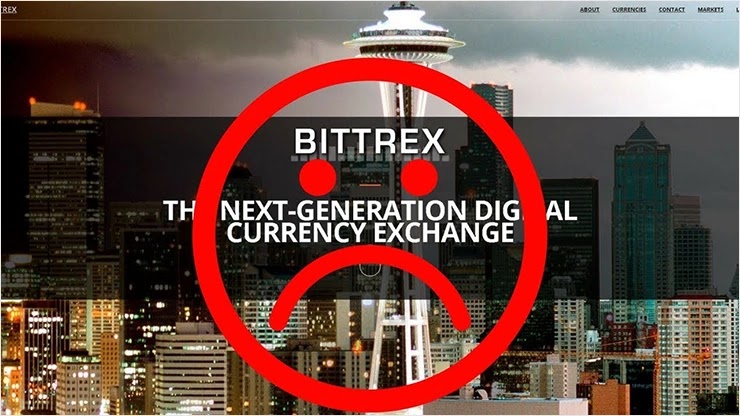 Биржа Bittrex закрывает двери в 7 странах мира Биржа Bittrex закрывает двери