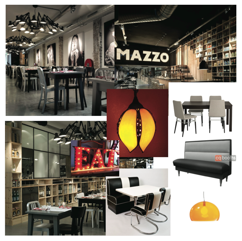 Modistalgic: Restaurant Mood Boards