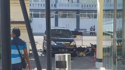 Mako Polrestabes Surabaya Dibom Senin Pagi, Pelaku Ledakkan Diri Saat Dicegat Polisi