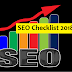 SEO Checklist for bloggers