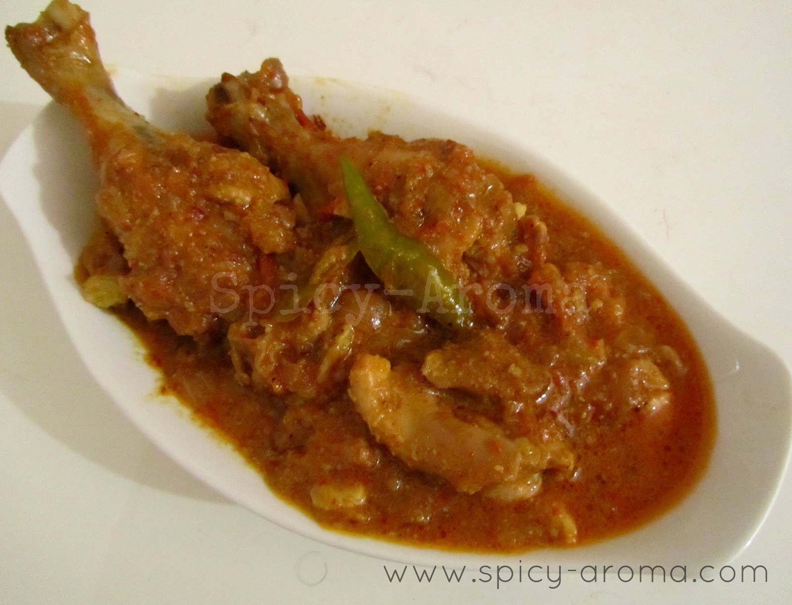 Kadai Chicken Recipe With Step By Step Pictures Spicy Aroma