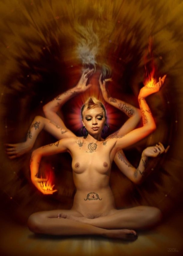 Jeff Wack pinturas nudez musas sensuais mulheres deusas arte