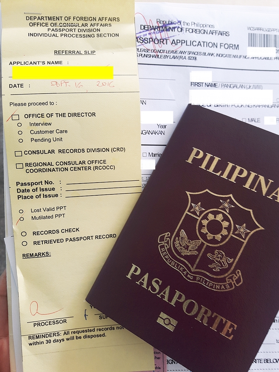 How I resolved my mutilated / damaged Philippine passport diane wants